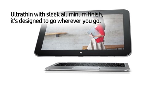 HP ENVY x2 Touch Laptop/Tablet Convertible - image 5 from the video